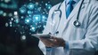 © win - Doctor Using Digital Tablet for Healthcare Innovation