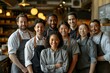 © Yuliia - Confident and Diverse Restaurant Team