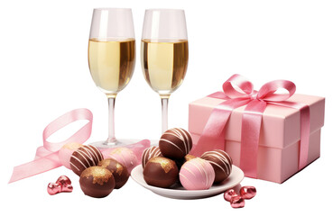 Sticker - PNG Glass food wine confectionery.