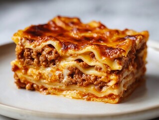 Wall Mural - A slice of lasagna 