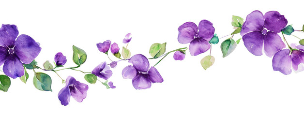 Canvas Print - PNG  Purple flower nature petal plant.