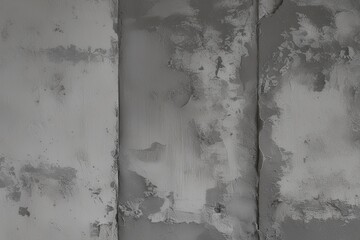 Wall Mural - Grungy Gray Plaster Concrete Wall Texture Subtle Monochrome Design