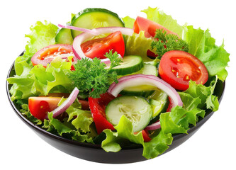 Sticker - PNG Fresh vibrant healthy vegetable salad