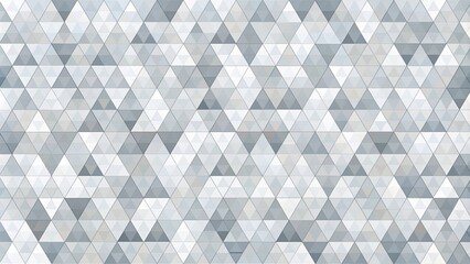 Wall Mural - Abstract geometric white and gray triangle mosaic pattern background Framing, gray, shapes, triangle, minimalistic, concept, contemporary, visual, pattern, artistic, framing, wallpaper