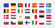 © SHOBU MIAH - National Flag of All European Union countries. Set of European Union country Flag.