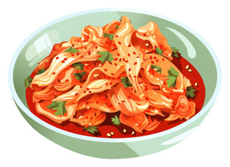 Sticker - PNG Noodle pasta food meal.