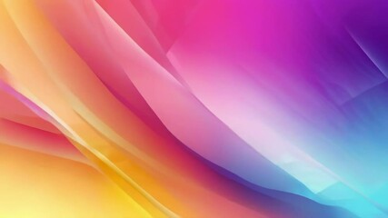 Canvas Print - Abstract colorful gradient background