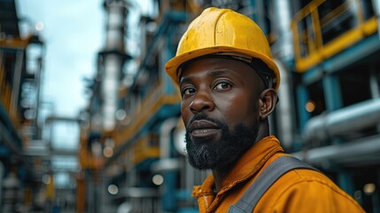 engineering manager,mechanic worker doing routine check up in industrial factory