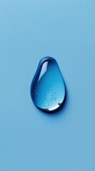 Poster - A single water drop