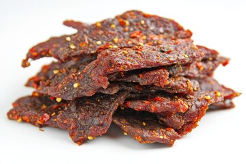 Sticker - Spicy beef jerky with red pepper flakes