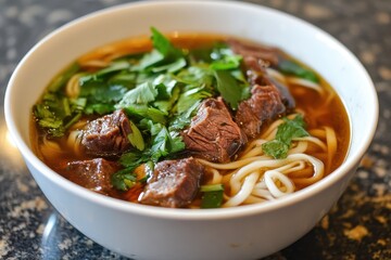 Sticker - Vietnamese noodle soup with beef and pork spicy flavor