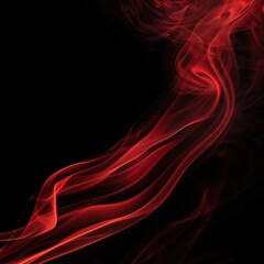 Sticker - Red smoke swirls