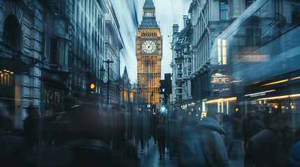 Blurred Motion: City Life in a Flash