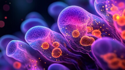 Wall Mural - Abstract Cells.