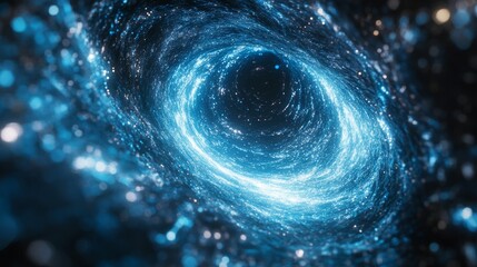 Wall Mural - Blue Vortex.