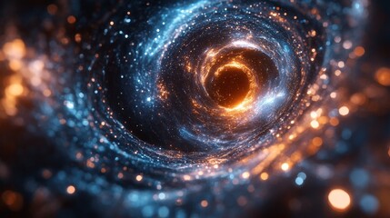 Abstract Galaxy Spiral.