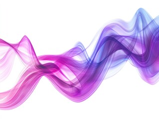 Poster - Colored Smoke Wave