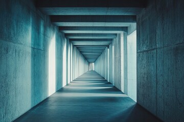 Sticker - Long Hallway with Natural Light