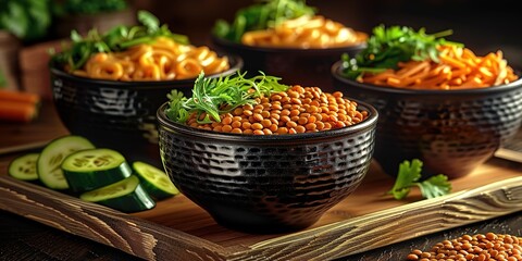 Canvas Print - spices on the table