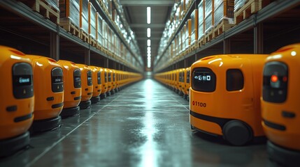 Sticker - Autonomous Robots in a Warehouse