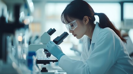 Fototapete - Healthcare and medical doctor working in hospital with professional team in physiciannursing assistant laboratory research and development Medical technology service to solve people he : Generative AI