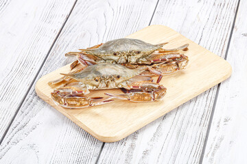 Poster - Two raw crab for cooking