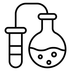 Sticker - Chemistry Icon Style