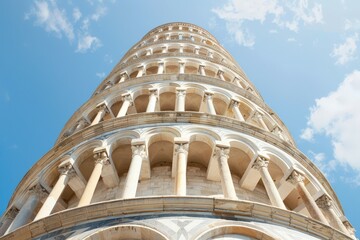 Castello Sforzesco or Sforza Castle in Milan, Italy. Huge Medieval-Renaissance fortress with historical museums and art collections.. Beautiful simple AI generated image