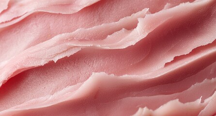 Poster - close-up of soft pink rose petals