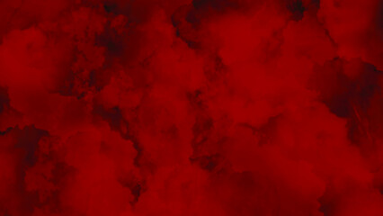 Dark red watercolor background. Black and red background with watercolor paint.