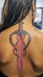 © Creative Valley - Warrior Woman with Pink Ribbon Tattoo for Breast Cancer Awareness