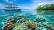 © Bussakon - Ecotourism Boat Tour Exploring Vibrant Coral Reefs with Glass Bottom Boats for Underwater Viewing