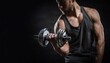 © SolaruS - Person lifting weights during a workout, symbolizing fitness, strength, and exercise.