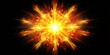 © Nasnunt - Bright explosion flash on a black background, fire burst, explosion, bright, flash, black, background, fire, burst, light