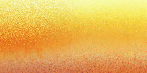 Wall Mural - A warm gradient blending from golden yellow to pale peach with scattered noise texture.