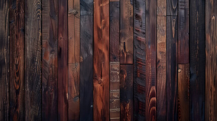 Wall Mural - wide old wooden planks background. rustic abstract dark wood texture