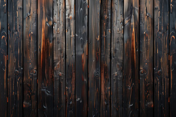 Wall Mural - rustic dark wood background, old wooden texture