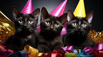 Naklejka na meble cat and mouse