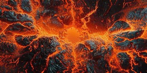 Canvas Print - fire and flames