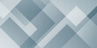 © Kainat  - Modern abstract white and blue transparent background with squares shapes.Space futuristic design concept.Decorative web layout or poster, banner. white paper texture Gray background .