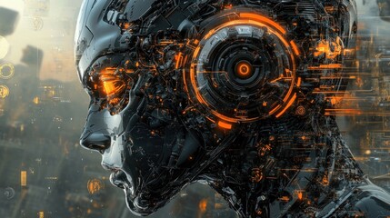 Cyborg technology integrated with cybernetics and biomechanics, highlighting the fusion of human and machine into a unified entity --ar 16:9 --v 6.1 Job ID: 05cf15c3-ae51-4c7e-bcd0-eeeaf36522fb