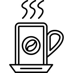 Sticker - Coffee mug Icon