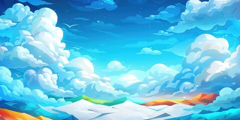 Wall Mural - sky and clouds