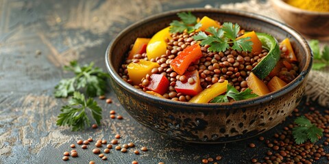 Wall Mural - vegetables in a bowl