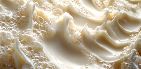 Wall Mural - Splashing of white milk liquid drink background