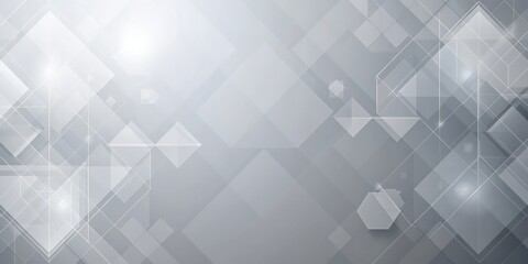 Aufkleber - Abstract grey blocks background with a geometric pattern, geometric, abstract, background, texture, grey, blocks