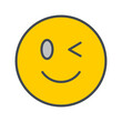 © Malik Grafix - Winking Face Vector Icon