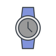 Wall Mural - Wristwatch Vector Icon