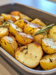 Wall Mural - Hot Roast Potatoes