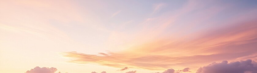 Wall Mural - Serene Sunset Sky